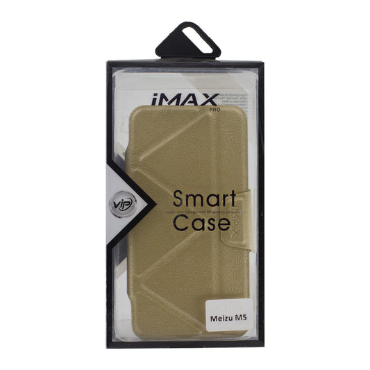 Leather Book Case – Samsung J5 2017(J530) – iMax b – Gold