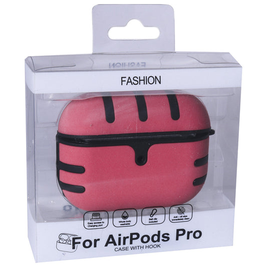 AirPods Pro Case – Tiger With Carabine – Coral