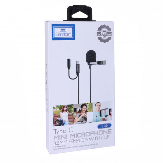Microphone for phone USB C - Earldom ET-E39