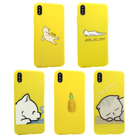 Yellowish TPU Case - iPhone 7 Plus; 8 Plus - Design 5