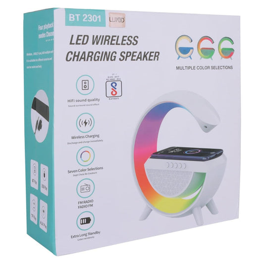 Portable speaker – BT2301 led wireless charging