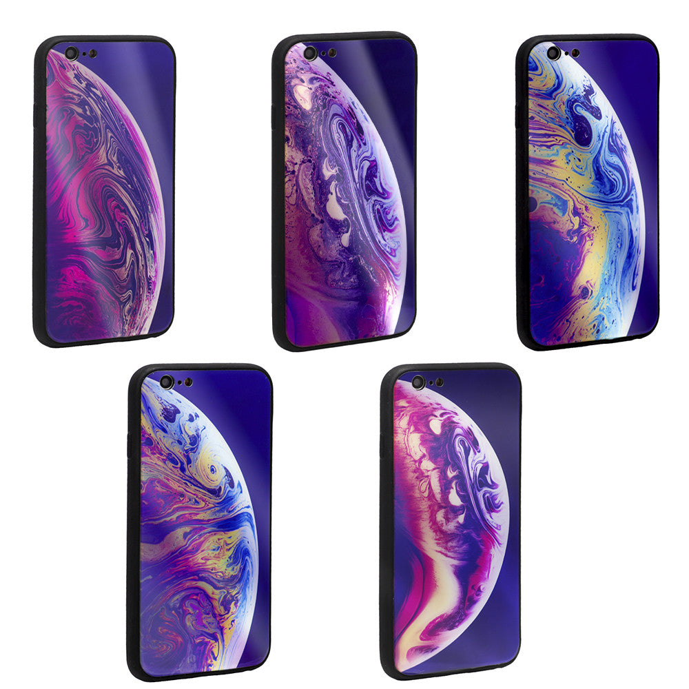 Planet TPU Case - iPhone 7 Plus; 8 Plus - Design 3
