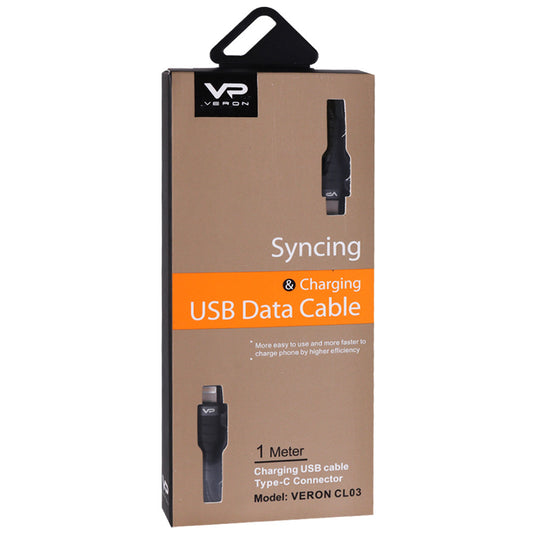 USB C to Lightning Cable 20W PD (1m) – Veron CL03 – Black