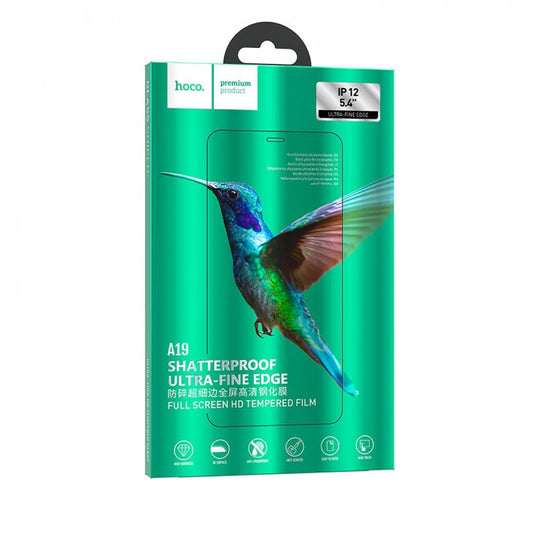 Zahisne sklo Hoco A19 Shatterproof ultra-fine edge fullscreen HD – iPhone 12 Pro Max 6.7" – Black