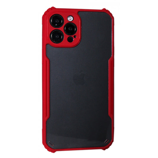 Bracket TPU Plastic Case — iPhone 12 Pro 6.1" — Red