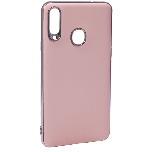 Matte Silcone Case ā Samsung A20s (No Logo) ā Rose Gold