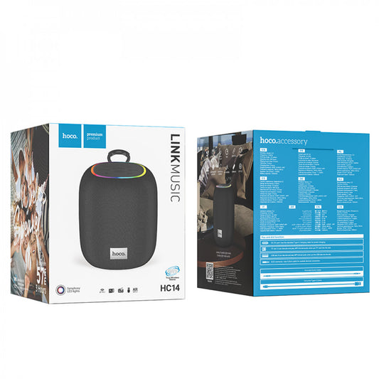 Bluetooth Speaker – Hoco HC14 Link Sports – Obsidian Black