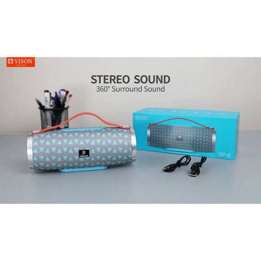 Portable speaker – Celebrat SP-6 – Blue