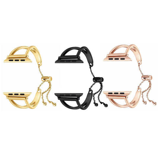 Reminets Steel Series V-Line Strap – Apple Watch 38 mm | 40 mm | 41 mm - Gold