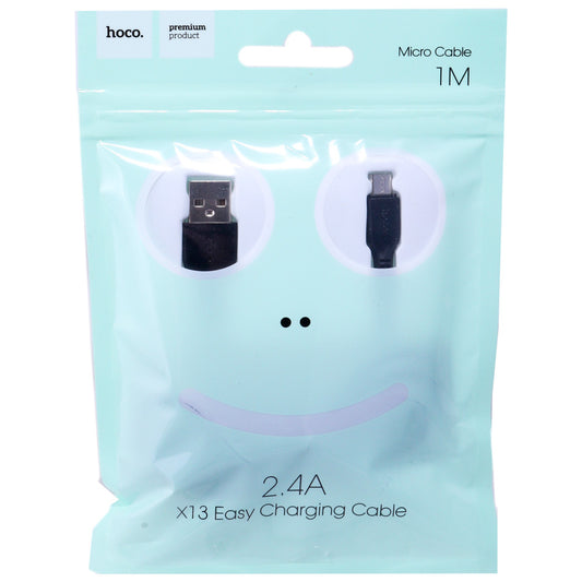 Cable Micro 2A (1m) – Hoco X13 – Black