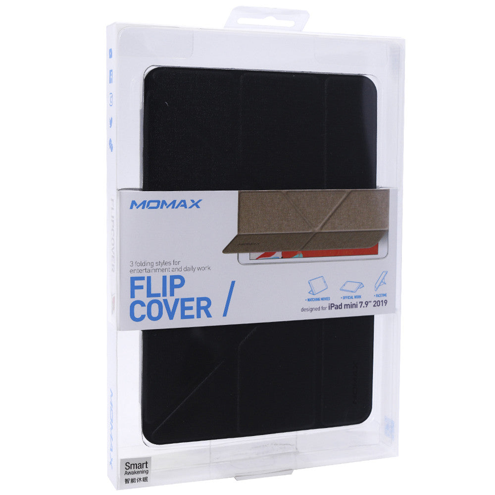 Momax FCAP19M5 Flip Cover – iPad Mini 2019 – Black