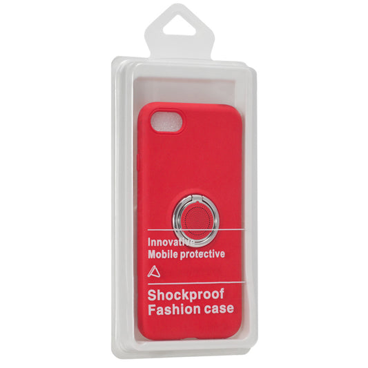 Aroma & Ring Silicone Case - iPhone 7 Plus; 8Plus - Red