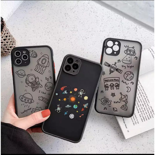 Stickers Space Series TPU Case – iPhone 13 Pro 6.1"