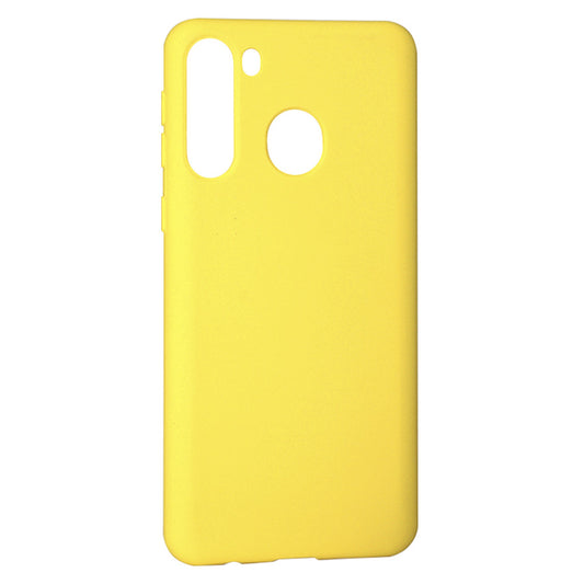 Original Silicone Case ā Samsung A21 2019 ā Yellow (2)