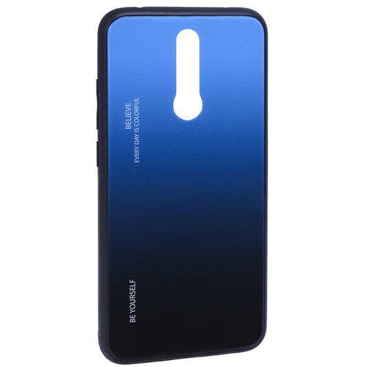 Gradient Glass Case ā Xiaomi Redmi 8 ā Blue
