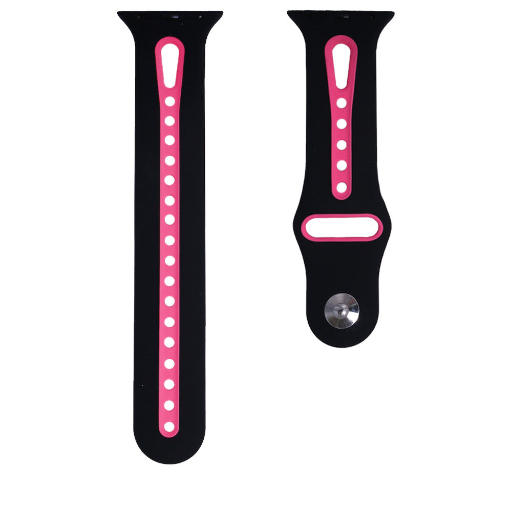 Reminets Sport Nike New Design – Apple Watch 42 mm | 44mm | 45mm | 49 mm – Neon pink & Black