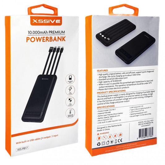 Power Bank 10000 mAh – XSSIVE XSS-PB17