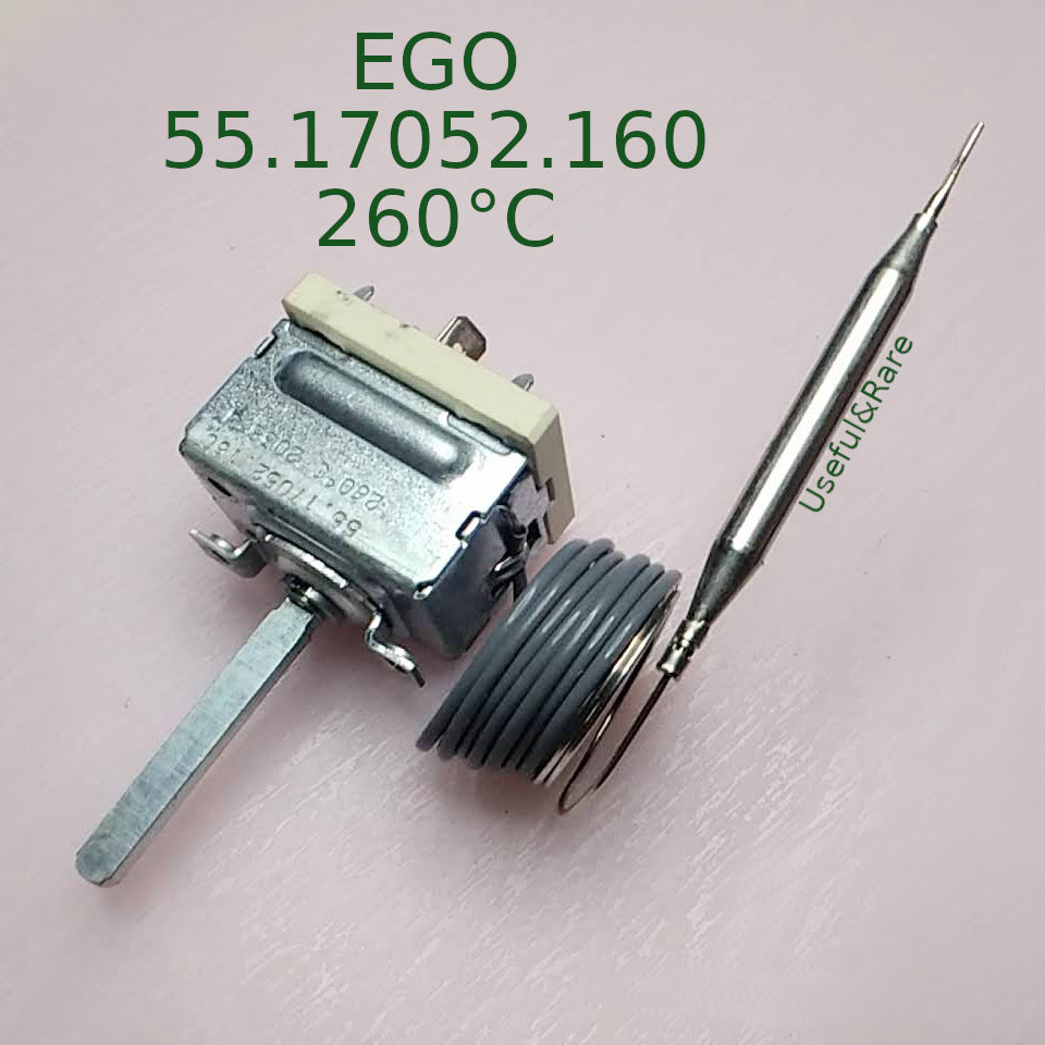 Electric oven Thermostat EGO 55.17062.220 (Indesit C00035295) range 320°C  capillary L84