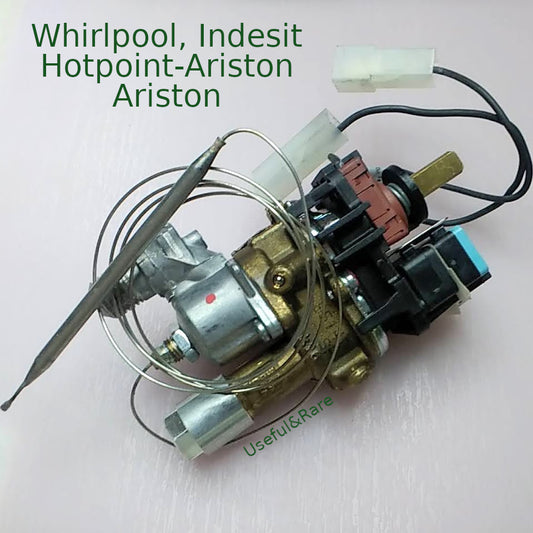 Gas Faucet with thermostat C00084906 oven for gas stove Indesit