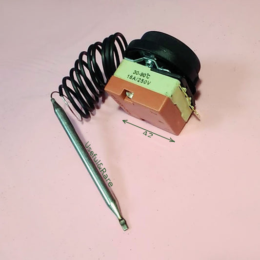 30-90°C 16A L90 d6 front 2pin