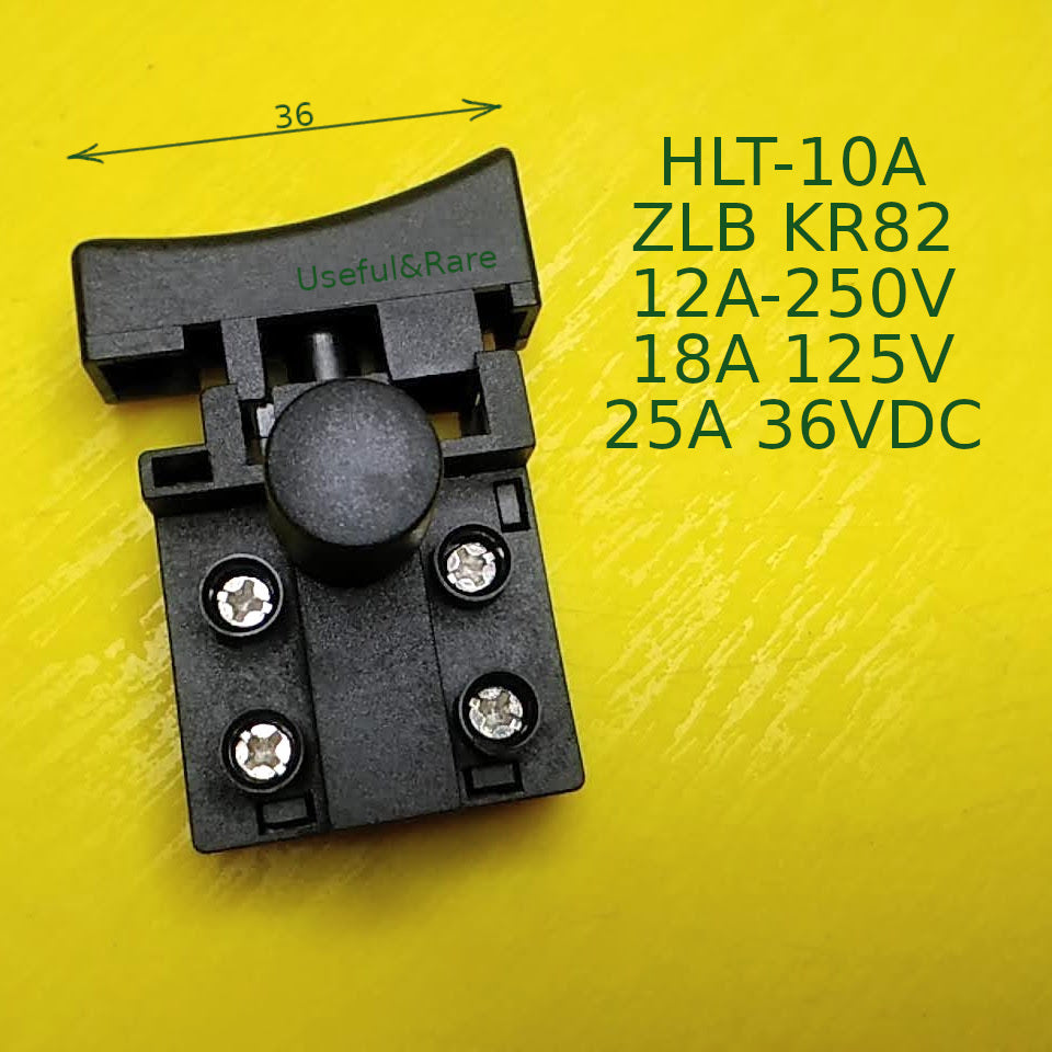 Construction mixer operation DPST trigger switch ZLB KR82 15A-250V