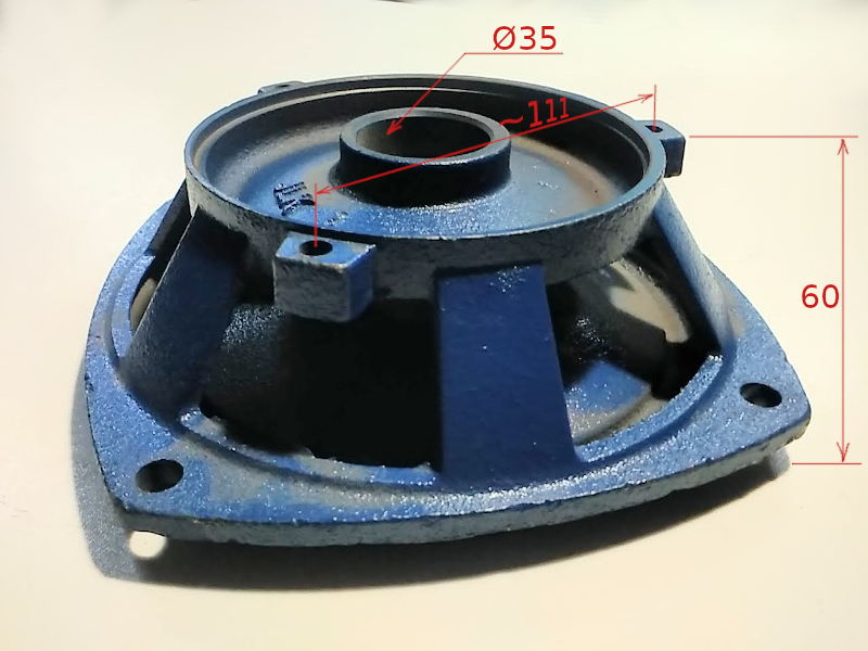 CPM 158 3 болта 28*35