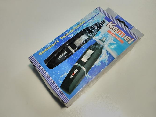 Триммер в носу и ушах Kemei 511