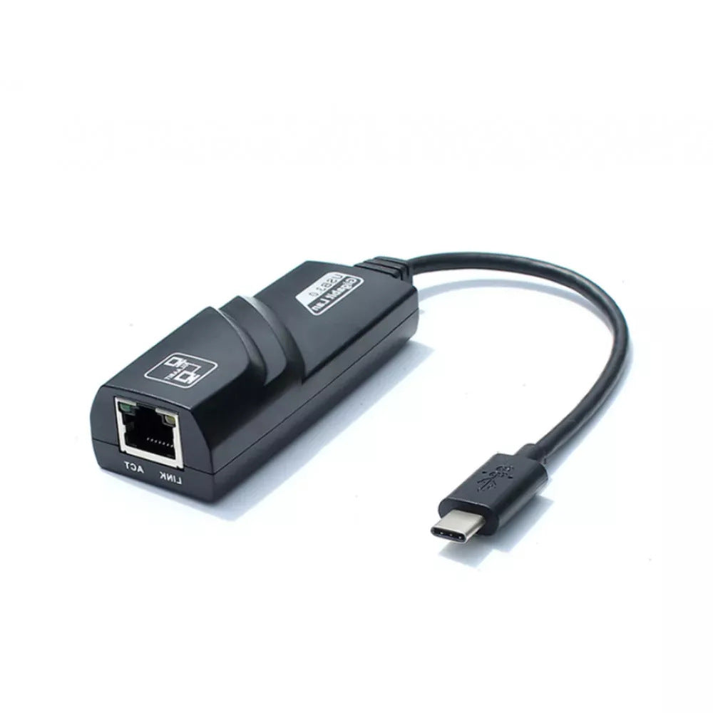 Кабели переходники USB Type C - Lan RJ45