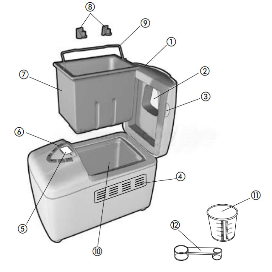 Запчасти для хлебопечек