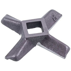 Zelmer grinder knife 00755469 D=54mm s=9mm Hole=10x10mm NR8 ZMMA018X (A863107.00)