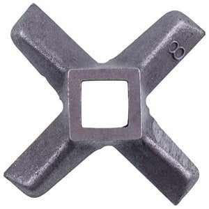 Zelmer grinder knife 00755469 D=54mm s=9mm Hole=10x10mm NR8 ZMMA018X (A863107.00)