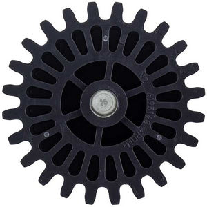 Gear with a shaft for a Braun 67051414 grinder