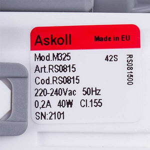 Помпа (насос) для пральної машини Indesit C00266228 Askoll 40 Вт М325 (контакти спарені спереду, на 3 засувки)