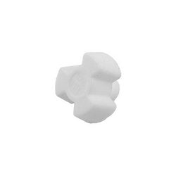 Coupler for microwave oven; H=25mm H petal=13mm LG white