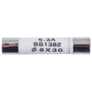 Ceramic fuse for microwave oven 6.3A 250V