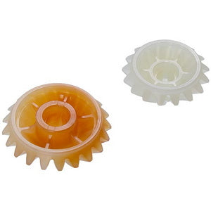 A set of gears (2 pieces) for a Kenwood KW717212 food processor