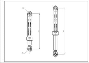 Shock absorber for washing machine Gorenje 120N 111818