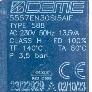 Solenoid valve for Tefal CS-00145974 steam generator