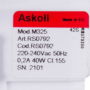 Pump 40W M325 Askoll for Indesit washing machine C00286911