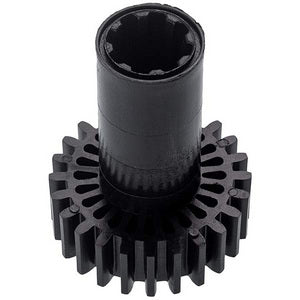 Gear with a shaft for a Braun 67051414 grinder