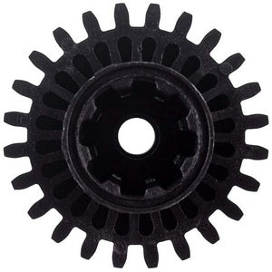 Gear with a shaft for a Braun 67051414 grinder