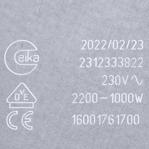 Hot plate for glass ceramic surface Indesit C00089645