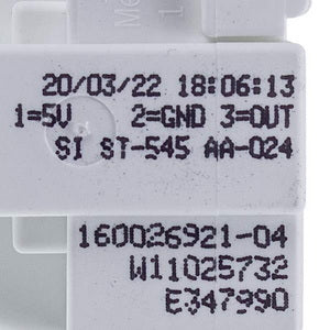 Water level relay (pressostat) for Indesit washing machine C00289362.