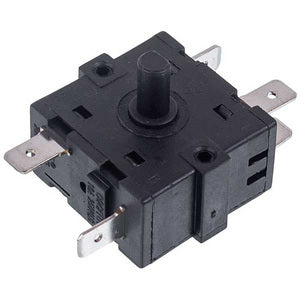 Universal mode switch for oil heaters (5 contacts)