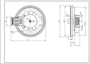 Hotplate for electric stove Gorenje 388872 D=145mm 1000W