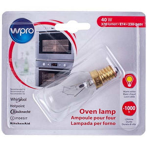 Oven bulb E14 40W Whirlpool 484000000978