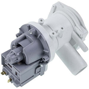 Помпа (насос) для пральної машини Bosch 00144487 Askoll (в зборі) 40 Вт M231XP (контакти роздільні ззаду)