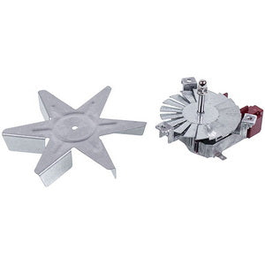 Convection fan motor + impeller for Indesit oven C00081589