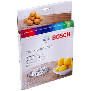 Disc grater large (for grasshoppers) MUZ45RS1 for food processor Bosch 00573022