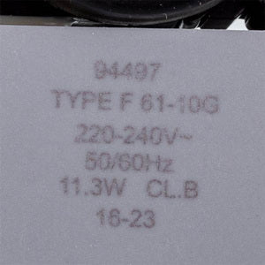 Fan motor F61-10G 11.3W + refrigerator impeller Whirlpool 481936170011